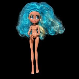 Hairdorables Hairmazing Noah Doll Tall Long Teal Blue Hair Fashion Doll Figure